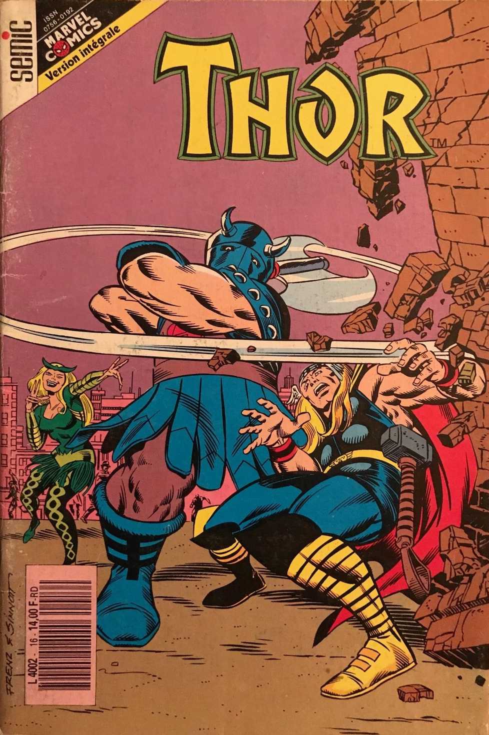 Scan de la Couverture Thor 3 n 16
